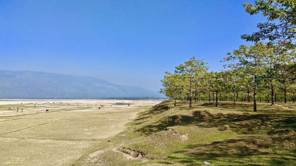 শিমুল বাগান ও জাদুকাটা নদী