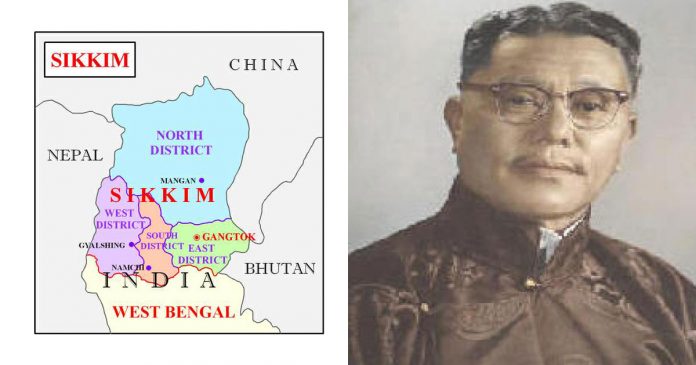 সিকিমের পরাধীনতা