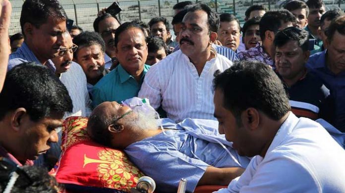আজ সিঙ্গাপুরে নেওয়া হবে মহিউদ্দিন চৌধুরীকে