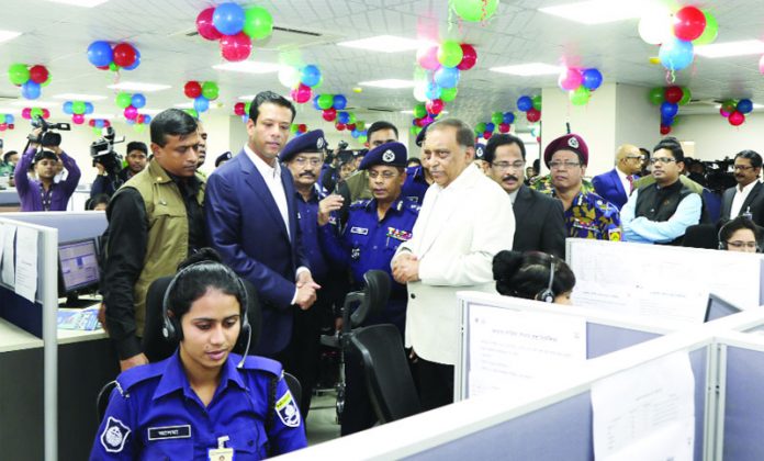 পুলিশি জরুরি সেবা ৯৯৯ চালুর পর ব্যাপক সাড়া