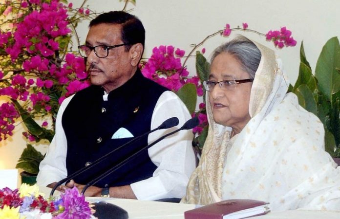 শেখ হাসিনা ও কাদের