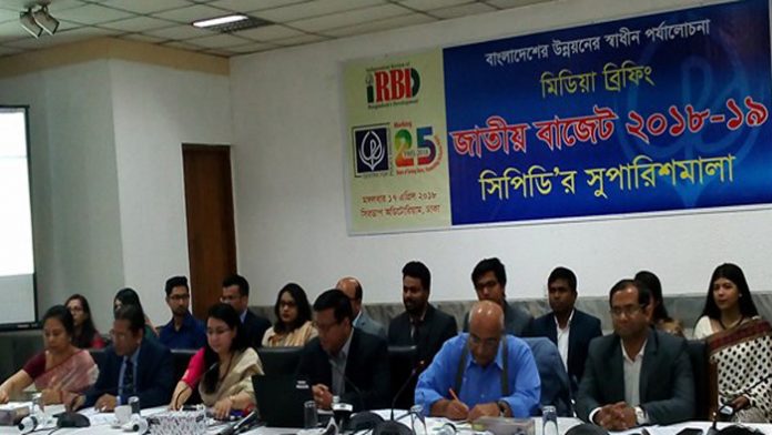 বাজেটের সুপারিশ