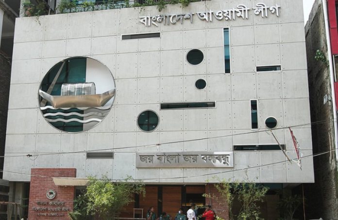 নবনির্মিত আওয়ামী লীগের কেন্দ্রীয় কার্যালয়ের উদ্বোধন