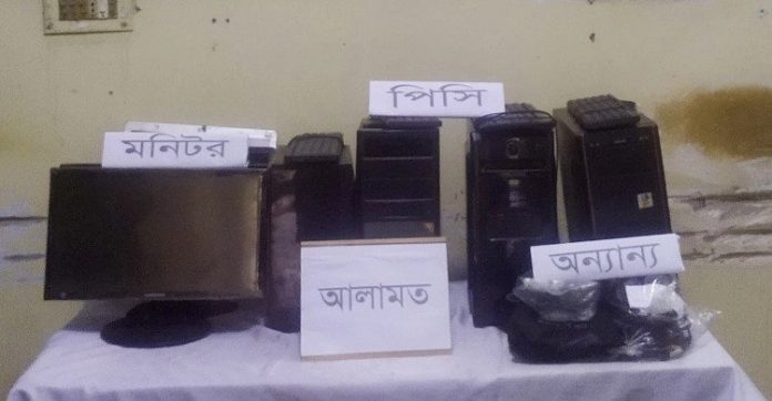 নওগাঁয় পর্নোগ্রাফি ভিডিও সরবরাহ, গ্রেফতার ৫