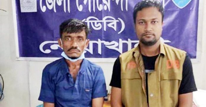 নোয়াখালীতে মাদক কারবারি গ্রেফতার